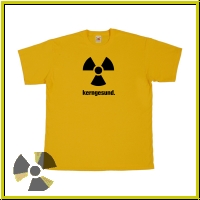 T-Shirt �Kerngesund�, gelb