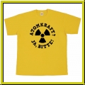 T-Shirt �Atomkraft�, gelb