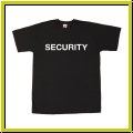 T-Shirt �Security�, schwarz